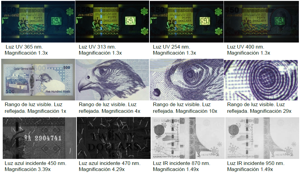 Video comparador espectral Regula 4307