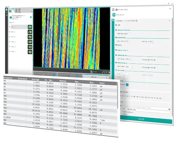 Software de Metrología Sensofar SensoPRO 3